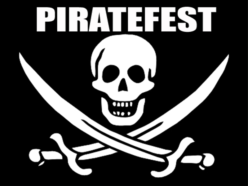 Pirate Festival - Piratefest - Rum, Fish, Clam Chower, Old Town Square San Clemente CA
